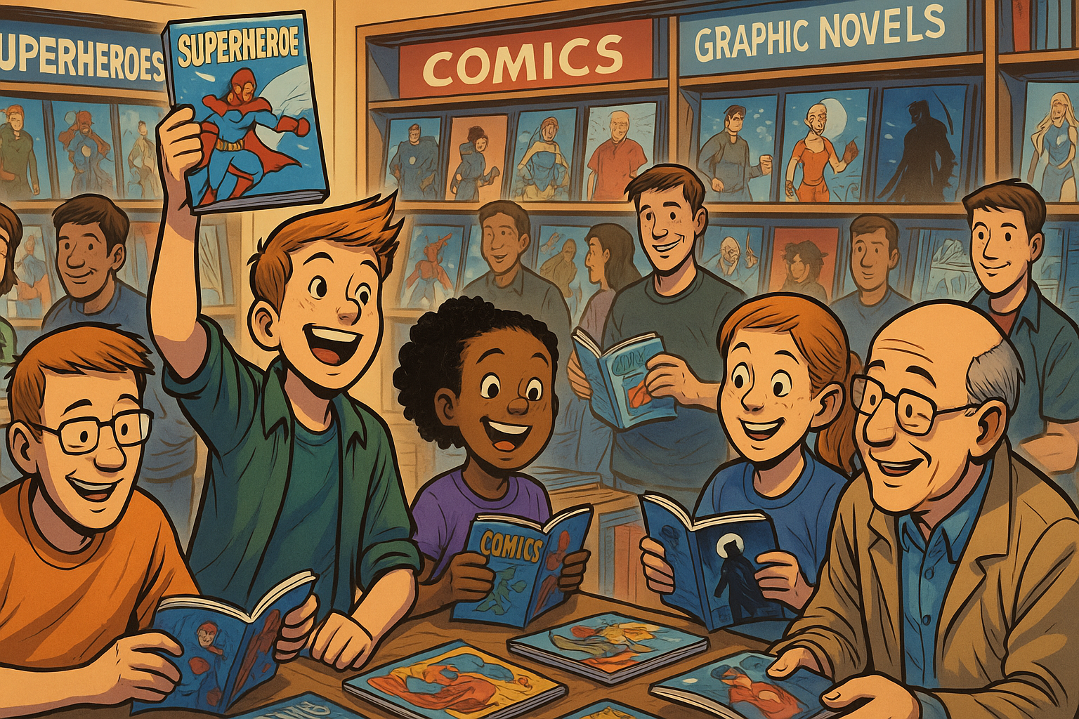 Free Comic Book Day: Celebrating Stories, Art, and Community